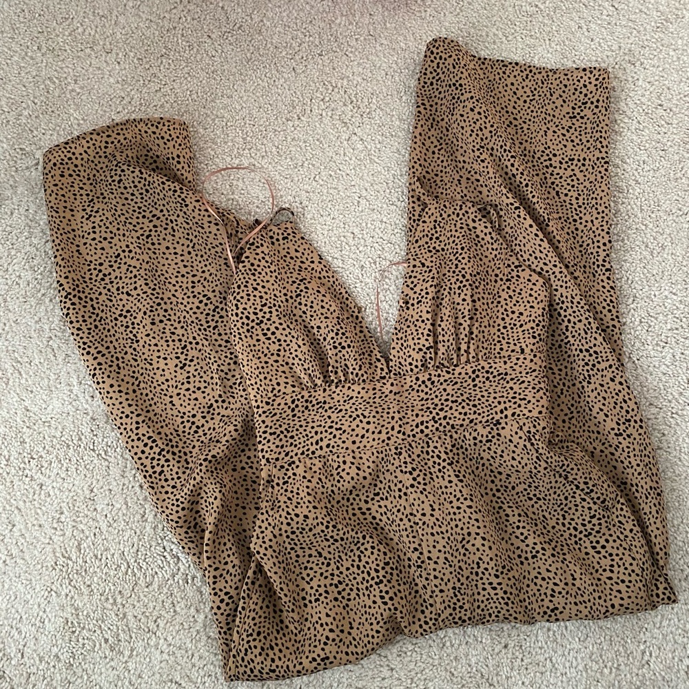 KITTENISH - Cheetah Print Jumpsuit